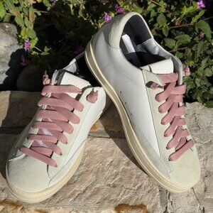 P448 John White/Tartan Sneaker